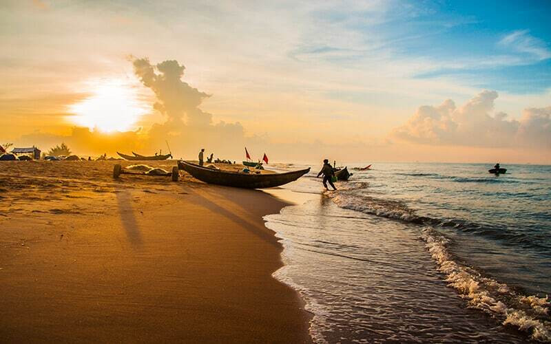 Cảnh biển tuyệt đẹp của Phước Hải