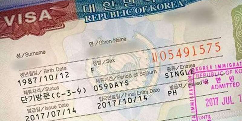 Visa du lịch Hàn Quốc