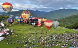 Lễ hội khinh khí cầu Đài Loan được tổ chức ở Đài Đông